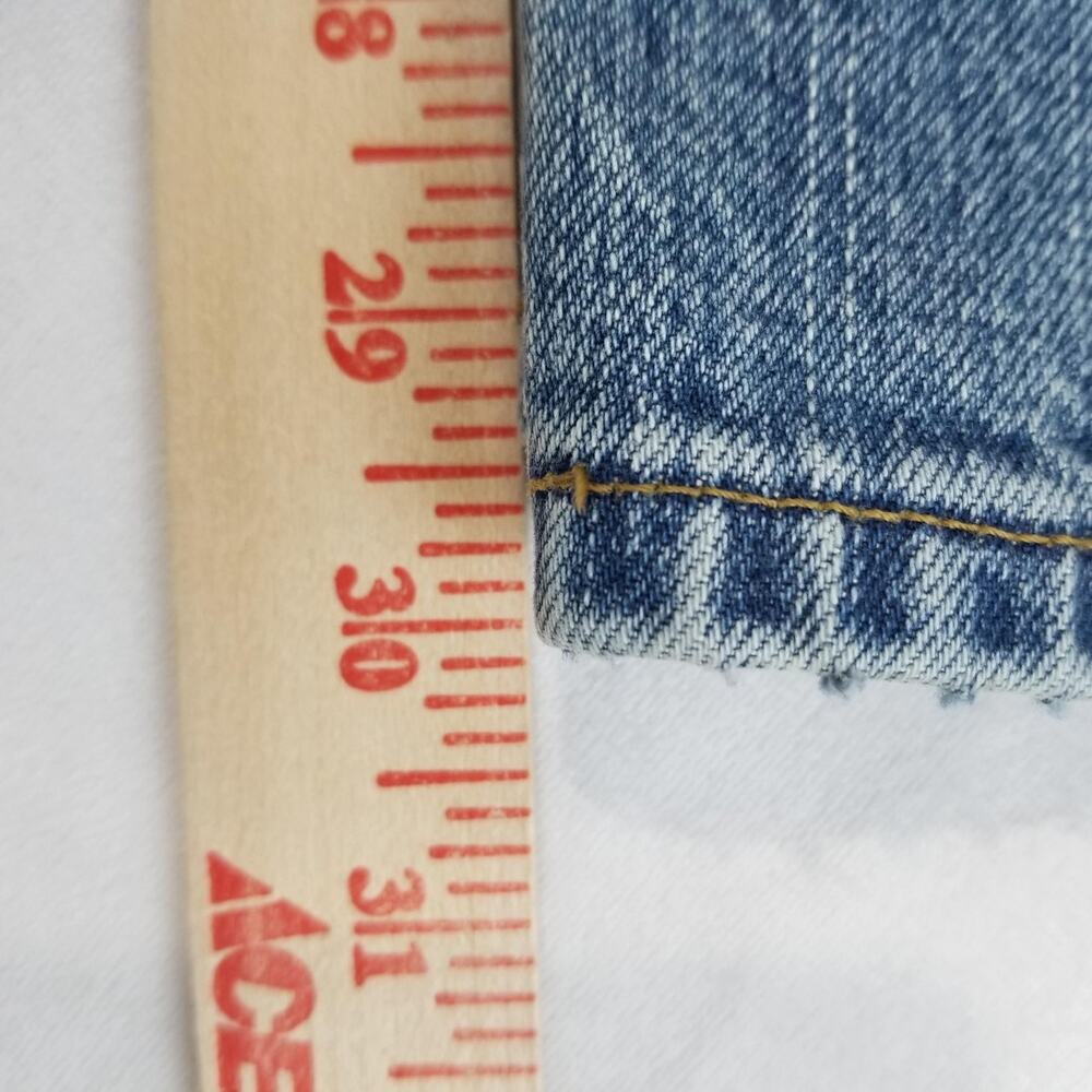 J Crew Jeans Mens 28x30 Blue Slim Flex Medium Wash Denim Stretch Classic Style - Picture 12 of 13